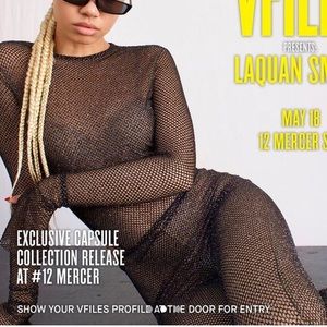 Laquan smith x Vfiles capsule collection dress